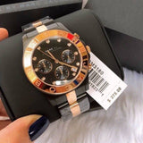 Marc Jacobs Blade Chronograph Grey Dial Two Tone Steel Strap Watch for Women - MBM3180 Authentic Buy Shop Now