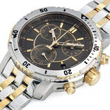 Tissot T Sport PRS 200 Chronograph Black Dial Two Tone Steel Strap Watch For Men - T067.417.22.051.00 Authentic Buy Shop Now