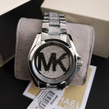 Michael Kors Bradshaw Silver Dial Silver Stainless Steel Strap Watch for Women - MK6486 Authentic Buy Shop Now