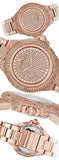 Michael Kors Camille Crystal Rose Gold Dial Rose Gold Steel Strap Watch for Women - MK5862 Authentic Buy Shop Now