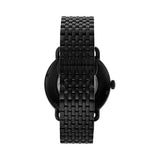Emporio Armani Automatic Multifunction Black Dial Black Mesh Bracelet Watch For Men - AR60025 Authentic Buy Shop Now