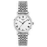 Tissot T Classic Everytime Small White Dial Silver Mesh Bracelet Watch For Women - T109.210.11.033.00 Authentic Buy Shop Now