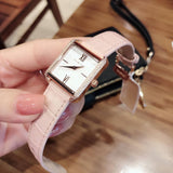 Michael Kors Lake Quartz White Dial Pink Leather Strap Watch For Women - MK2763 Authentic Buy Shop Now