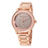 Michael Kors Kinley Rose Gold Dial Rose Gold Steel Strap Watch for Women - MK6210 Authentic Buy Shop Now