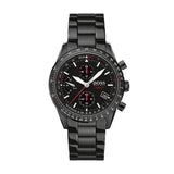 Hugo Boss Aero Black Dial Black Steel Strap Watch for Men - 1513771 Authentic Buy Shop Now