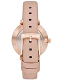 Michael Kors Pyper Analog White Dial Pink Leather Strap Watch For Women - MK2803 Authentic Buy Shop Now