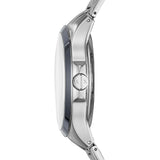 Armani Exchange Hampton Chronograph Grey Dial Silver Steel Strap Watch For Men - AX2405 Authentic Buy Shop Now