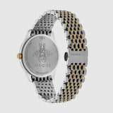 Gucci G Timeless Quartz Green Dial Two Tone Steel Strap Watch For Men - YA1264182 Authentic Buy Shop Now