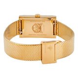 Gucci G-Frame Mother of Pearl Dial Yellow Gold Mesh Bracelet Watch For Women - YA147410 Authentic Buy Shop Now