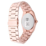 Michael Kors Channing Quartz Rose Gold Dial Rose Gold Steel Strap Watch For Women - MK6624 Authentic Buy Shop Now