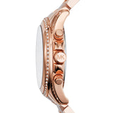 Michael Kors Blair Chronograph Rose Gold Dial Two Tone Steel Strap Watch for Women - MK5943 Authentic Buy Shop Now