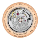 Tissot T Classic Carson Premium White Dial Rose Gold Steel Strap Watch for Women - T122.207.33.031.00 Authentic Buy Shop Now