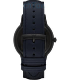 Emporio Armani Renato Blue Dial Blue Leather Strap Watch For Men - AR2479 Authentic Buy Shop Now