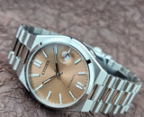 Citizen x Pantone Automatic Warm Sand Dial Silver Steel Strap Watch For Men - NJ0158-89Y Authentic Buy Shop Now