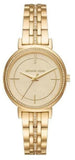 Michael Kors Cinthia Quartz Gold Dial Gold Steel Strap Watch For Women - MK3681 Authentic Buy Shop Now
