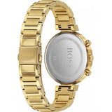 Hugo Boss Flawless Gold Dial Gold Steel Strap Watch for Women - 1502532 Authentic Buy Shop Now