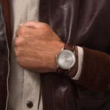 Breitling Navitimer Automatic 41 White Dial Brown Leather Strap Watch for Men - A17326211G1P2 Authentic Buy Shop Now