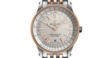Breitling Navitimer Automatic 41 White Dial Two Tone Steel Strap Watch for Men - U17326211G1U1 Authentic Buy Shop Now