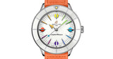 Breitling Superocean Heritage '57 Pastel Paradise White Dial Orange Leather Watch for Women - A10340A11A1X1 Authentic Buy Shop Now