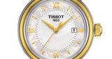 Tissot T Classic Bridgeport Lady White Mother of Pearl Dial Watch For Women - T097.010.22.118.00 Authentic Buy Shop Now