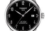 Tissot Le Locle Powermatic 80 Black Dial Silver Steel Strap Watch For Men - T006.407.11.052.00 Authentic Buy Shop Now