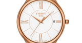 Tissot T Lady Bella Ora Round White Dial Beige Leather Strap Watch For Women - T103.210.36.018.00 Authentic Buy Shop Now