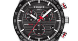 Tissot T Sport PRS 516 Chronograph Black Dial Silver Steel Strap Watch For Men - T100.417.11.051.01 Authentic Buy Shop Now
