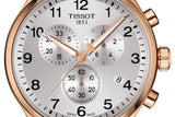 Tissot Chrono XL Classic Silver Dial Brown Leather Strap Watch For Men - T116.617.36.037.00 Authentic Buy Shop Now