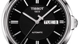 Tissot Automatics III Black Dial Silver Steel Strap Watch For Men - T065.430.11.051.00 Authentic Buy Shop Now