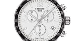 Tissot Quickster Chronograph NBA Toronto Raptors White Dial Two Tone NATO Strap Watch for Men - T095.417.17.037.16 Authentic Buy Shop Now