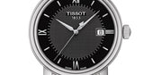Tissot T Classic Bridgeport Black Dial Silver Steel Strap Watch For Men - T097.410.11.058.00 Authentic Buy Shop Now