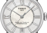 Tissot Chemin Des Tourelles Powermatic 80 Helvetic Silver Dial Silver Steel Strap Watch For Women - T099.207.11.116.00 Authentic Buy Shop Now