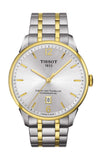 Tissot Chemin Des Tourelles Powermatic 80 Silver Dial Two Tone Steel Strap Watch For Men - T099.407.22.037.00 Authentic Buy Shop Now