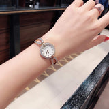 Bulova Crystal Collection Mother of Pearl Dial Gold Steel Strap Watch for Women - 98L225 Authentic Buy Shop Now