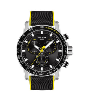 Tissot T Sport Supersport Chrono Tour De France Black Dial Black Nylon Strap Watch for Men - T125.617.17.051.00 Authentic Buy Shop Now