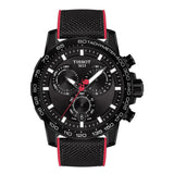 Tissot Supersport Chrono Giro D'Italia Black Dial Black Nylon Strap Watch for Men - T125.617.37.051.00 Authentic Buy Shop Now