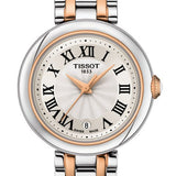 Tissot Bellissima Small Lady White Dial Two Tone Steel Strap Watch For Women - T126.010.22.013.01 Authentic Buy Shop Now