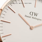 Daniel Wellington Petite Reading White Dial Black Leather Strap Watch For Women - DW00100173 Authentic Buy Shop Now