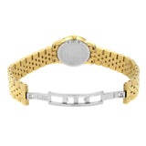 Movado Museum Classic Quartz Black Dial Gold Steel Strap Watch For Women - 0607005 Authentic Buy Shop Now