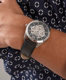 Guess Tailor Multifunction Black Dial Black Leather Strap Watch for Men - GW0389G1 Authentic Buy Shop Now