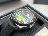 Tag Heuer Formula 1 Alec Monopoly Special Edition Black Rubber Strap Watch for Men - WAZ1119.FT8023 Authentic Buy Shop Now