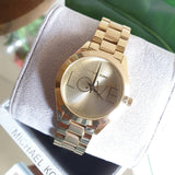 Michael Kors Slim Runway White Dial Rose Gold Steel Strap Watch For Women - MK3804 Authentic Buy Shop Now