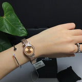 Coach Madison Crystals Rose Gold Dial Rose Gold Steel Strap Watch For Women - 14502203 Authentic Buy Shop Now