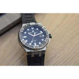 Maurice Lacroix Aikon Venturer Black Dial Black Rubber Strap Watch for Men - AI6058-SS001-330-1 Authentic Buy Shop Now