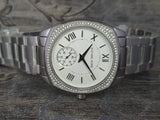 Michael Kors Bryn Quartz Silver Dial Silver Steel Strap Watch For Women - MK6133 Authentic Buy Shop Now