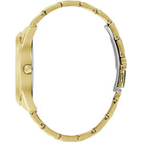 Guess Crush Gold Dial Gold Steel Strap Watch For Women - GW0020L2 Authentic Buy Shop Now