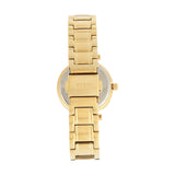 Guess Park Ave South Analog White Dial Gold Steel Strap Watch For Women - W0767L2 Authentic Buy Shop Now