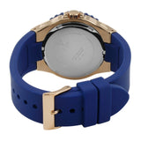Guess Overdrive White Dial Blue Rubber Strap Watch for Women - W0149L5 Authentic Buy Shop Now