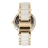 Michael Kors Parker Mother of Pearl Dial Two Tone Steel Strap Watch for Women - MK6400 Authentic Buy Shop Now