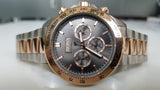 Hugo Boss Ikon Grey Dial Two Tone Steel Strap Watch for Men - 1513339 Authentic Buy Shop Now